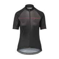 Cyklistický dres dámský GIRO Chrono Sport Jersey W Black Flow