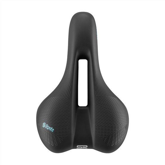 Anatomické sedlo na kolo Selle Royal Float Athletic s centrálním výřezem a paměťovou pěnou