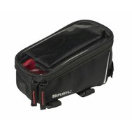 Cyklistická brašna Basil na rám s průhledným pouzdrem pro ovládání telefonu