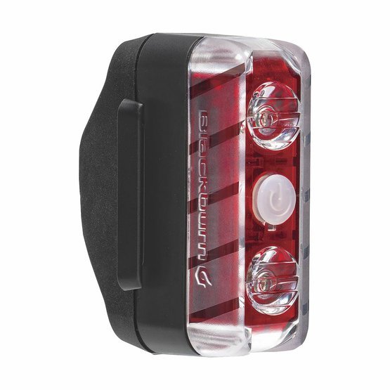 Výkonné zadní světlo Blackburn Dayblazer 65 s USB-C nabíjením a klipem na batoh